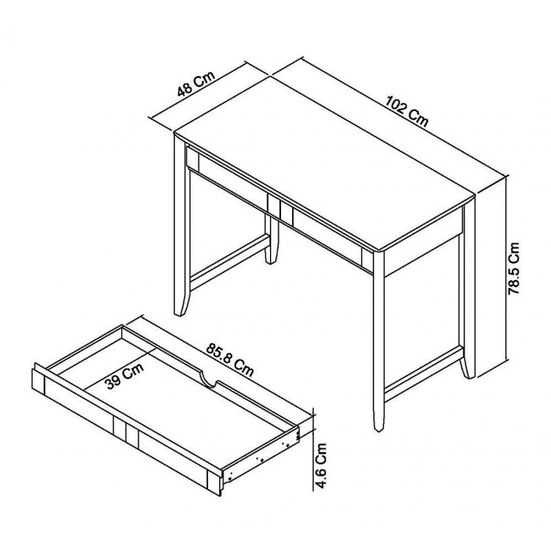 Alesund Oak Desk